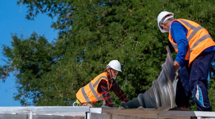 Professional new roof installation services in Howard City, MI